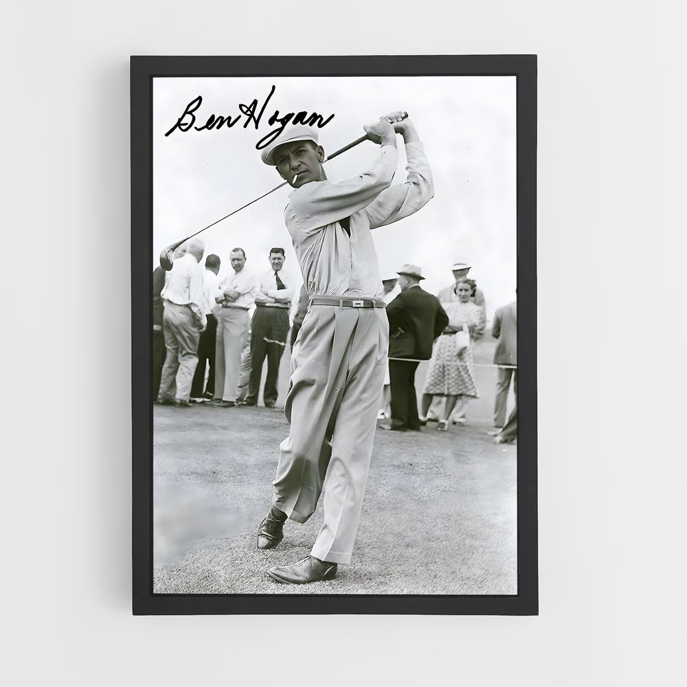 Poster Ben hogan – affiche Golf (vue 2)